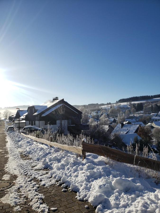 Ferienwohnung Sonnen Panorama - Abenteurer und Weltentdecker Winterberg Exterior foto